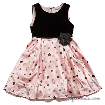 Платье Gulliver, цвет цвет черный / розовый