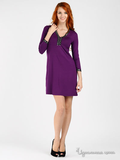 Платье Capriz, цвет цвет фиолетовый