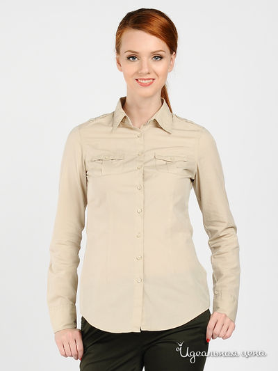 Блуза Tommy Hilfiger, цвет цвет светло-бежевый