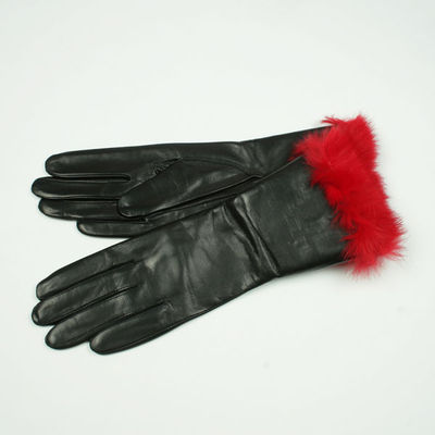 Перчатки Dali Exclusive, цвет цвет черный / красный