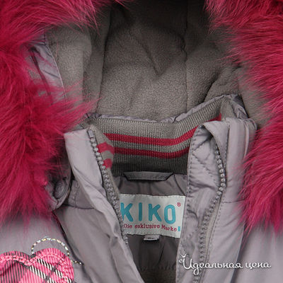 Комплект Kiko для девочки, цвет серый / розовый