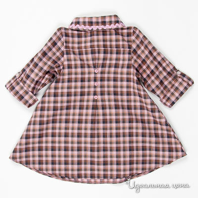 Платье Liliput для девочки, цвет розовый / серый