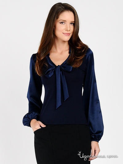 Блуза Mirella Sole, цвет цвет темно-синий