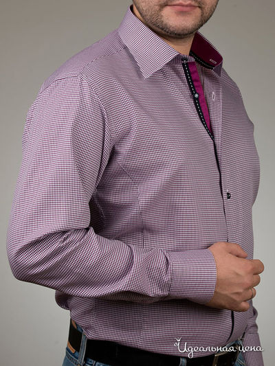 Рубашка Jess France мужская, цвет сиреневый