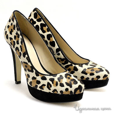 Туфли Capriccio, цвет цвет молочный / принт леопард