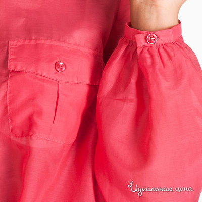 Блуза UNQ женская, цвет коралловый