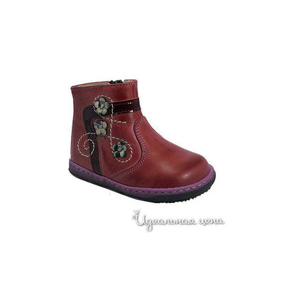 Полусапоги Petit shoes, цвет цвет красный