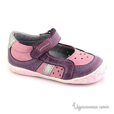 Туфли Petit shoes, цвет цвет розовый / фиолетовый