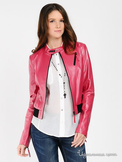 Куртка La Reine Blanche, цвет цвет малиновый