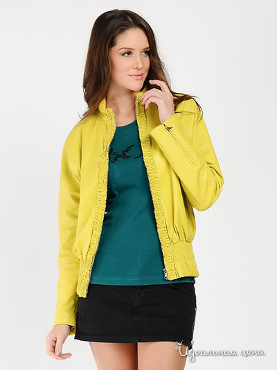 Куртка OLIVIERI, цвет цвет лимонный