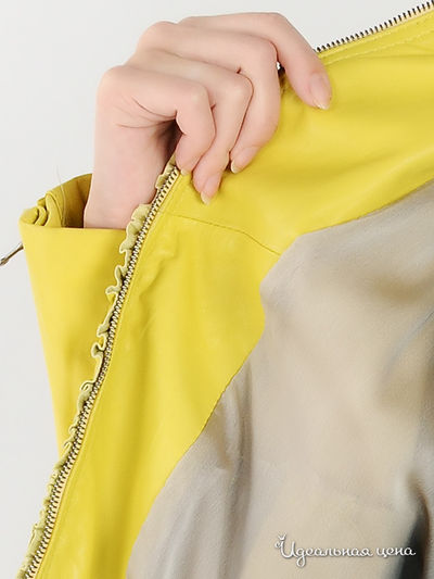 Куртка OLIVIERI женская, цвет лимонный