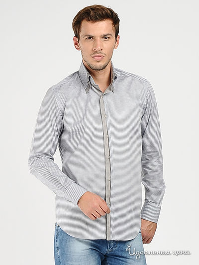Рубашка Venturo, цвет цвет серый / белый