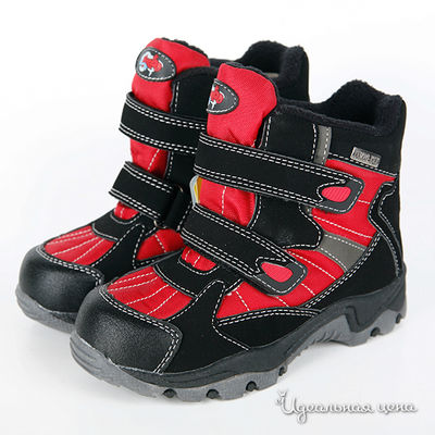 Ботинки ElTempo, цвет цвет черный / красный