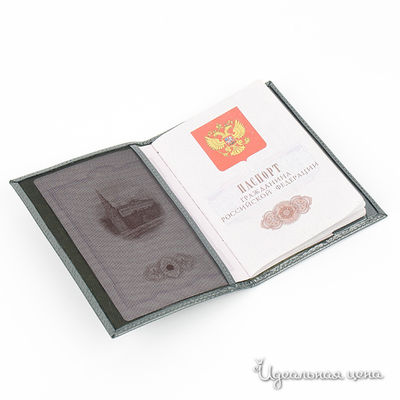 Обложка для паспорта Vasheron унисекс, цвет платиновый