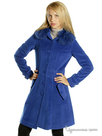 Пальто Leagel женское, цвет синий