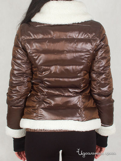 Куртка Purelife женская, цвет темно-коричневый