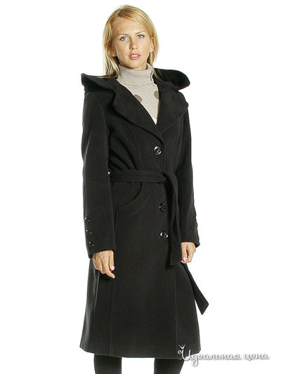 Пальто Tazetta женское, цвет черный