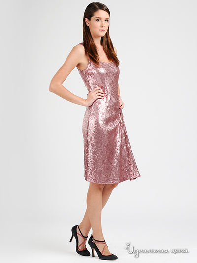 Платье in moda женское, цвет розовый