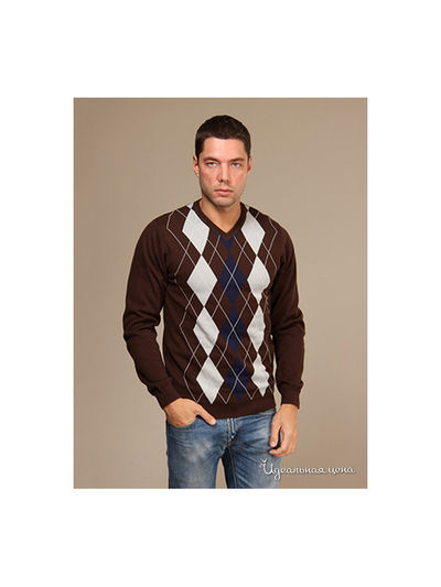 Пуловер MIXIN, цвет цвет коричневый