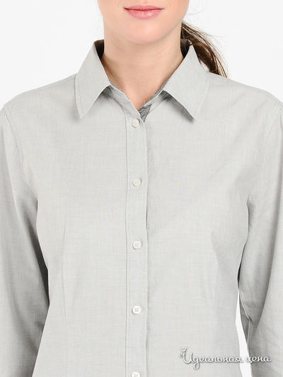 Рубашка Tom Tailor женская, цвет серый