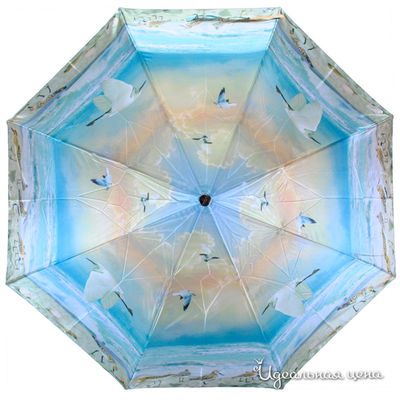Зонт Flioraj, цвет цвет серый / голубой