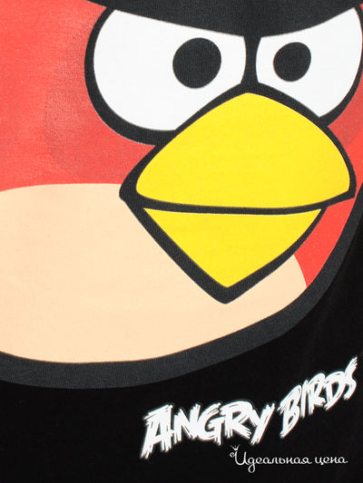 Футболка Angry birds мужская, цвет черный