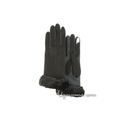 Перчатки Isotoner, цвет цвет черный
