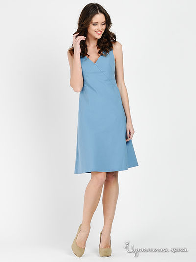 Платье Devore, цвет цвет дымчато-голубой