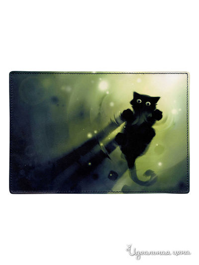 Обложка для паспорта COOL COVER &quot;Котик над водой&quot;