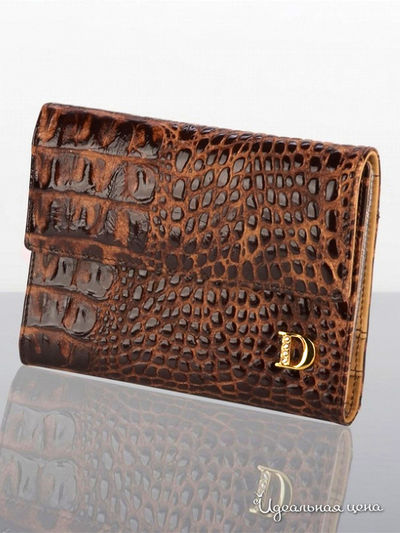 Бумажник Dimanche, цвет цвет коричневый