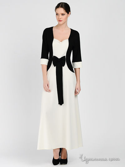 Платье Adzhedo, цвет цвет молочный / черный