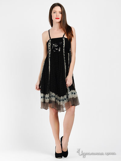 Платье Rene Derhy, цвет цвет черный