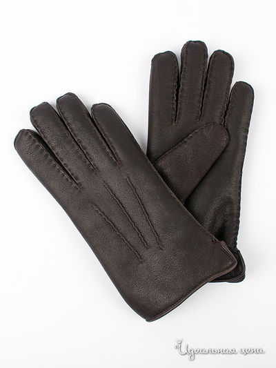 Перчатки Roeckl, цвет цвет темно-коричневый