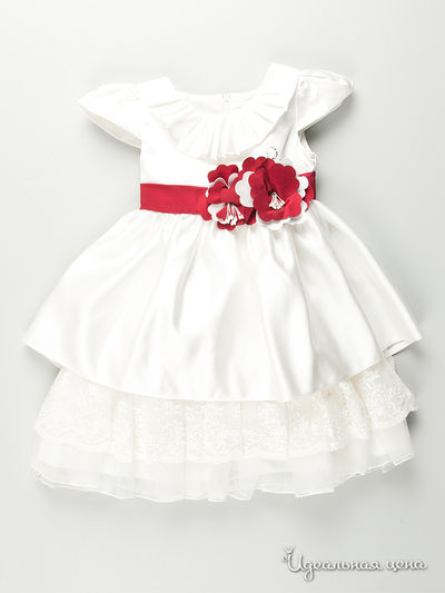 Платье Diamantina, цвет цвет ванильный / вишневый