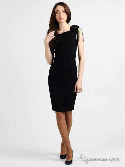 Платье Byblos, цвет цвет черный