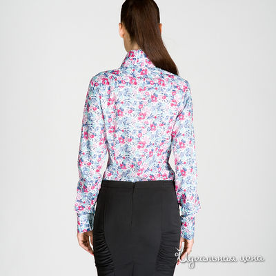 Рубашка женская «Liberti» с цветочным принтом