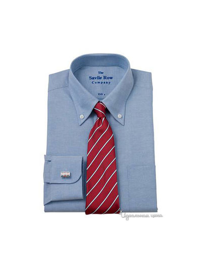 Рубашка Savile Row, цвет цвет голубой