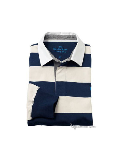 Рубашка Savile Row, цвет цвет темно-синий / кремовый