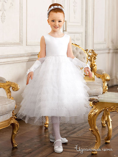 Платье Perlitta, цвет цвет белый