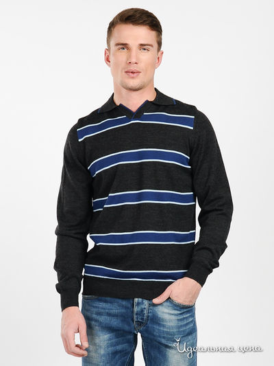 Пуловер Lario Covaldi, цвет цвет темно-серый
