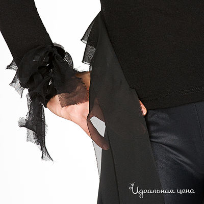 Блуза Lussotico женская, цвет черный