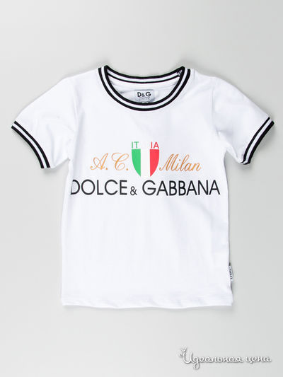 Футболка Dolce&Gabbana junior, цвет цвет белый