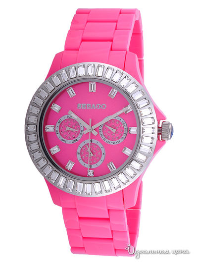 Часы Sebago, цвет цвет розовый