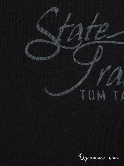 Лонгслив Tom Tailor мужской, цвет черный
