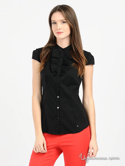 Блуза Finn-Flare, цвет цвет черный