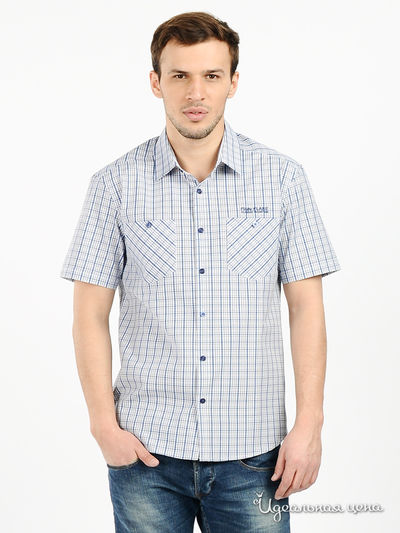 Рубашка Finn-Flare, цвет цвет белый / синий