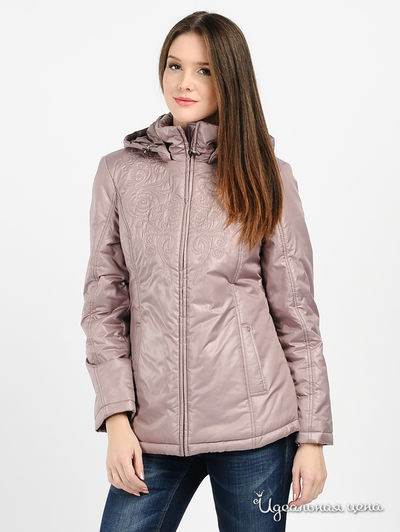 Куртка Finn-Flare, цвет цвет дымчато-розовый