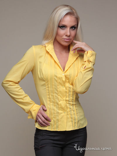 Блуза Gloss, цвет цвет желтый
