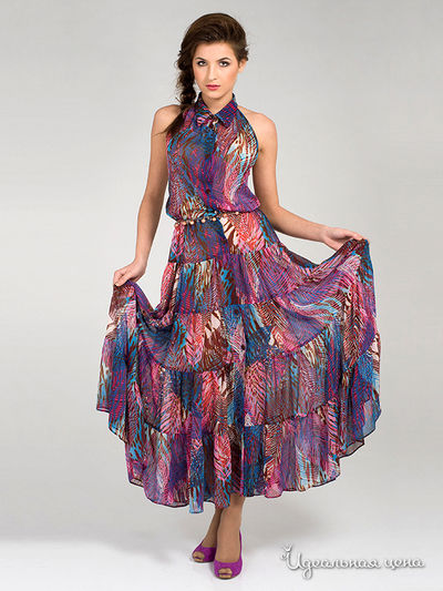 Платье Levall, цвет цвет мультиколор