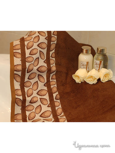 Полотенце Таис, цвет цвет коричневый